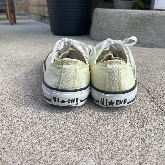 Pale Yellow Converse - Picture 7 of 9
